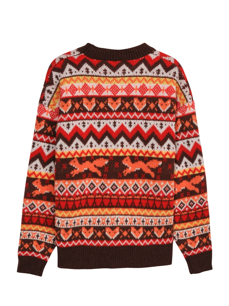 Foxy Fall Sweater