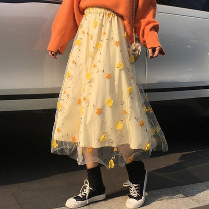 Mona Floral Skirt