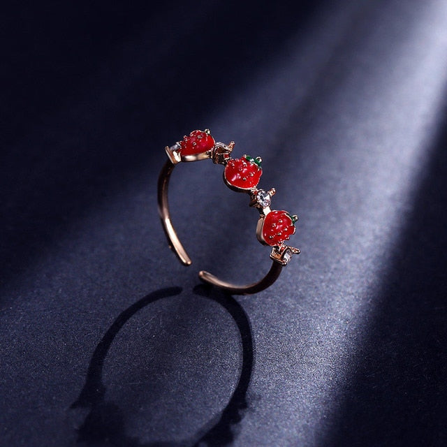 Sweet Red Berries Ring