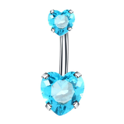Heart-Shaped Belly Ring